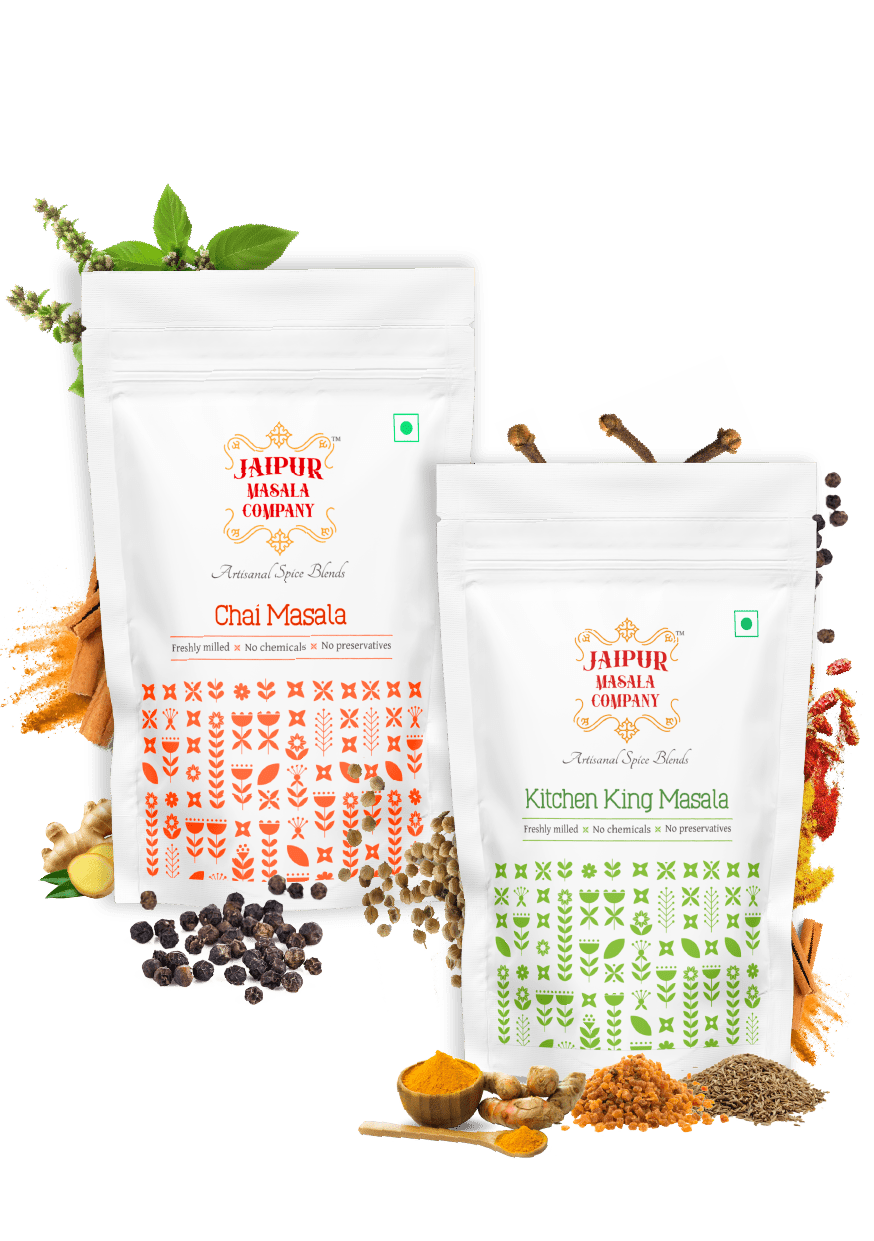 Combo Pack - Chai Masala & Kitchen King Masala - Jaipur Masala Company